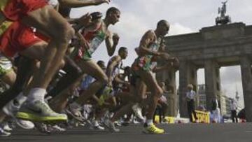 El madrileño Chema Martínez (en la fotografía) encabeza la representación española que ha tomado la salida en el maratón de los Campeonatos del Mundo de Berlín.