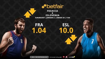 Francia vs. Eslovenia: horario, dónde ver, pronósticos y estadísticas