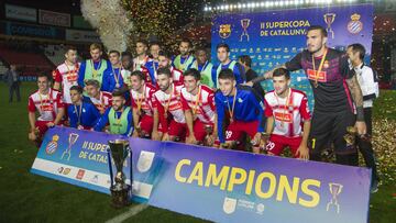 Diego Reyes se corona con el Espanyol en Copa de Catalunya