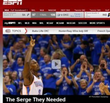 Portadas de la prensa extranjera