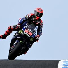 Otra pole heroica de Quartararo