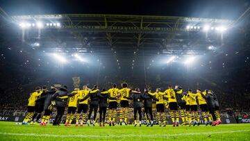 El 'muro amarillo' de Dortmund acabó de convencer a Haaland