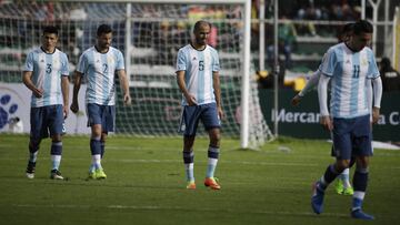 Argentina cay&oacute; en Bolivia.