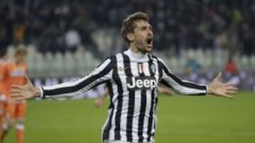 Fernando Llorente, de la Juve