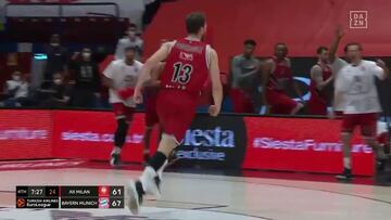 Inolvidable recital del Chacho Rodríguez contra el Bayern