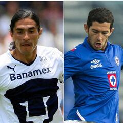 Futbolistas que ganaron títulos con Pumas y Cruz Azul