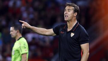 Julen Lopetegui, entrenador del Sevilla