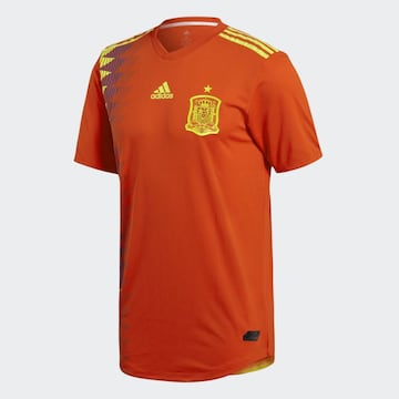 Nueva vestimenta de la selección española para Rusia 2018