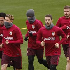 Simeone prueba a Lucas en el lateral y duda entre Tiago y Saúl