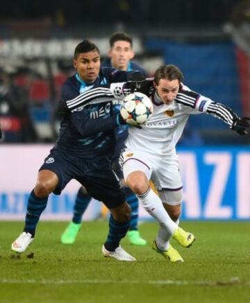 Casemiro con Luca Zuffi.