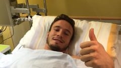 Saúl continuará en Alemania con un drenaje en su hematoma