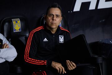 Miguel Fuentes Assistant coach of Tigres during the 8th round match between Tigres UANL and Atlas as part of the Torneo Clausura 2024 Liga BBVA MX at Universitario Stadium on February 24, 2024 in Monterrey, Nuevo Leon, Mexico.