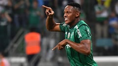 Mina abre la cuenta en triunfo de Palmeiras en Libertadores