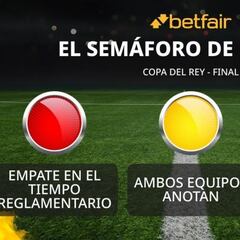 El semáforo de Betfair para la final de la Copa del Rey: Athletic Club vs. RCD Mallorca