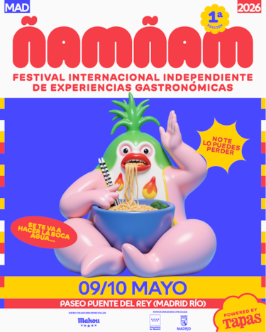 ‘Ñam Ñam’, el festival gastronómico que le faltaba a Madrid
