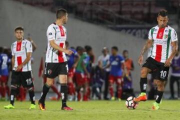 Las imágenes del duelo entre Palestino y Atlético Venezuela