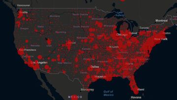 En el &uacute;ltimo d&iacute;a se reportaron poco m&aacute;s de 22 mil personas contagiadas en Estados Unidos; con esto la cuenta de infectados amaneci&oacute; en 1,370,016 casos.