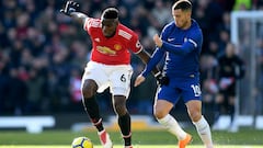 Pogba relishing "pressure game" against in-form Hazard