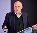 Tebas: “Rubiales debería cesar a Laporta de la Junta de la RFEF”