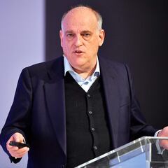 Tebas: “Rubiales debería cesar a Laporta de la Junta de la RFEF”