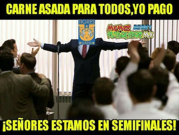 Te dejamos los mejores memes de los partidos de vuelta de los Cuartos de Final, donde Tigres y León lograron su boleto a las semifinales del Apertura 2017.