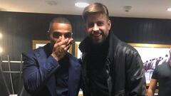 Kevin-Prince Boateng con Gerard Piqu&eacute;