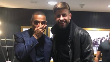 Kevin-Prince Boateng con Gerard Piqu&eacute;