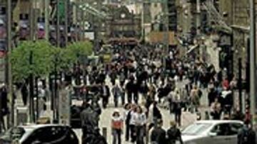 La marcha blanca a Glasgow