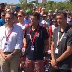 La Vuelta homenajea a Bjorg Lambrecht