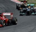 Ferrari es el equipo de los adelantamientos en 2013