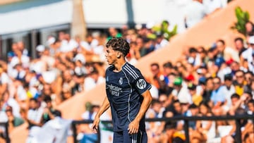 Thiago Pitarch, en el Marbella-Castilla.