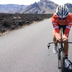 Alberto Contador comparte su preparación para la Dauphine