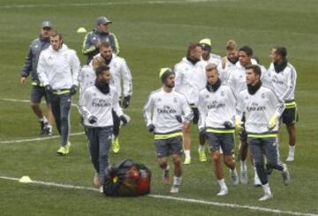 Isco corre junto a los canteranos Lucas Vázquez, Llorente y Pacheco.