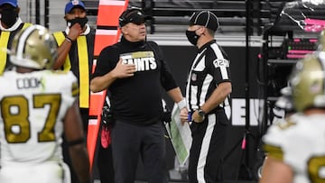 Cinco entrenadores y sus respectivos equipos fueron multados la semana anterior por mal uso de las mascarillas: Sean Payton, Jon Gruden, Kyle Shanahan, Pete Carroll y Vic Fangio.