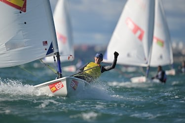 Irene de Tomás, campeona del mundo juvenil de ILCA 6
