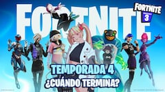 ¿Cuándo termina Fortnite Temporada 4? ¿Cuánto durará?