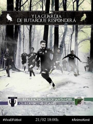 Los carteles del Leganés