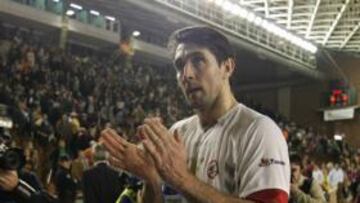 <b>PUNDONOR. </b>Garralda jugará con molestias ante su ex Portland.