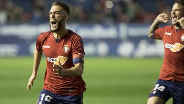 Torres, jugador de Osasuna.