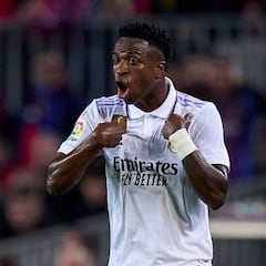LaLiga denuncia insultos racistas contra Vinicius en el Camp Nou