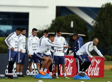 Buenos Aires 21 Mayo 2018, Argentina
Preparativos de la seleccion Argentina en el Predio de la AFA en Ezeiza, donde estÃ¡n 


Foto Ortiz Gustavo

