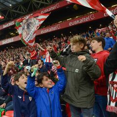 La afición del Athletic presiona para que la final sea con público