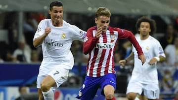 Cristiano Ronaldo says Griezmann told him: &quot;I hate you&quot; in Saturday&#039;s Madrid derby.