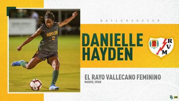 Danielle Hayden, lateral derecho estadounidense.