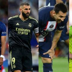 Mbappé y Karim Benzema superan a Messi y Cristiano en puntajes de FIFA 23