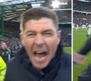 Las celebraciones del Cholo y Mou se quedan cortas... Gerrard fuera de sí tras ganar el Old Firm