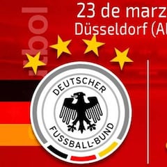 Alemania-España: partido amistoso en marzo de 2018