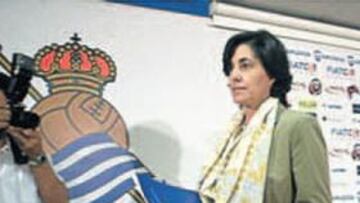 <b>PACIENCIA. </b>María de la Peña no tiene prisa para la reconstrucción.