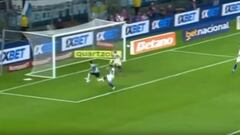 Un chileno vive su primera gran noche en Brasil: su festejo dice todo