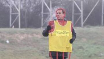 ENTRENAMIENTO REAL VALLADOLID 
 MIGUEL ANGEL PORTUGAL 